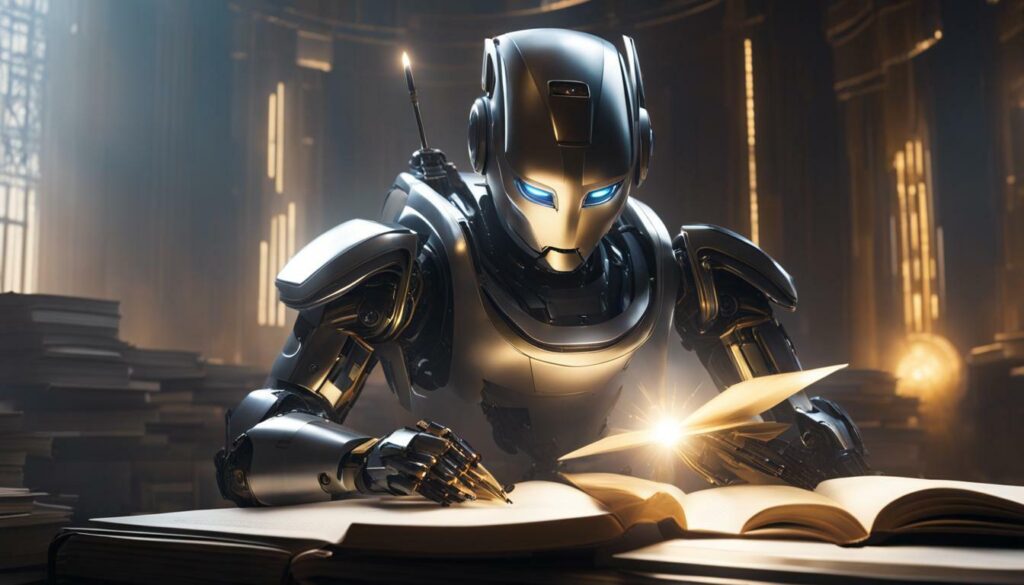 AI in book writing